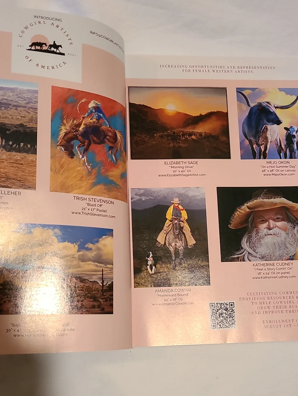 Art Of The West 3 Issues Beautiful Art & Stories Magazine Nov Sept 2022 Jan 2023